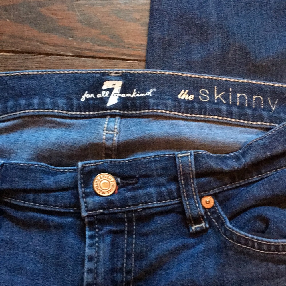 7 For All Mankind The Skinny Size 30 - Picture 5 of 8